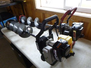 2 Strikemaster Gas Ice Augers