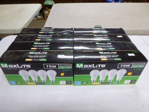 8 Packs of MaxLite LED Replacement Light Bulbs
