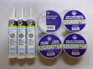 Caulking and Tape