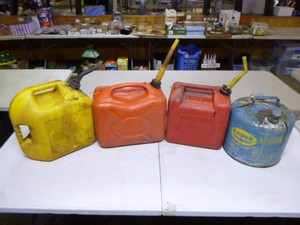 4 Gas Cans
