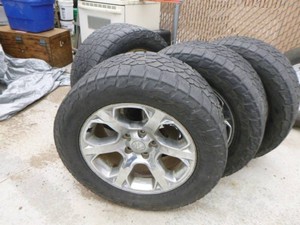 4 Wildpeak Falken Tires on Rims