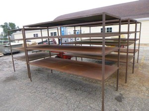 4-Tier Metal Shelving