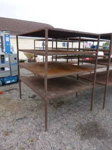 4-Tier Metal Shelving