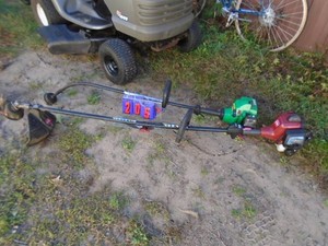 Qty of 2 weed trimmers. 1 Toro and 1 Weed eater. Used condition. As shown.