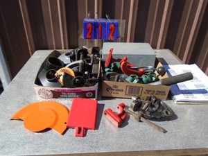 Misc tools & hardware. As shown.