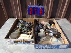 Pressure gauges & electrical. As shown.