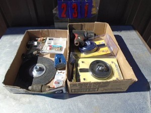 Grinding disc, Craftsman air impact & air compressor mufflers. As shown.