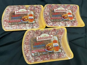 K - Johnsonville Leinenkugels Oktoberfest Beer Bratwurst 19 Oz (Lot of 3)