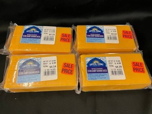 Crystal Farms Wisconsin Extra Sharp Cheddar Cheese (Lot of 4)