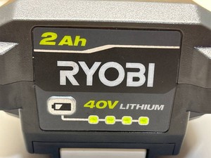 $139 RYOBI 40V LITHIUM 2 AH BATTERY PACK