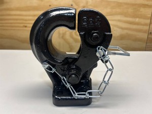 $75 Heavy Duty Pintle Hook Hitch- CAP 10-TON