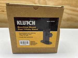 $40 Klutch Benchtop-Mount T-Dolly Stand
