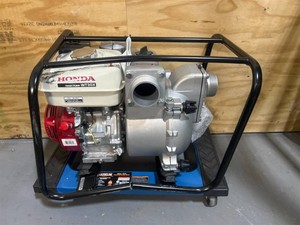 $1699 Honda Self-Priming Construction Full Trash Pump- Northern Tool Item #109403- Please Read Description-