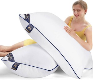 MZOIMZO Supportive Firm Bed Pillows for Sleeping- King Size, Set of 2, Cooling Hotel Quality with Premium Soft Down Alternative Fill for Back, Stomach or Side Sleepers, 20x34