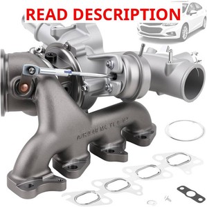 $169 55565353 1.4L Turbocharger with Gaskets Repair kits Compatible with 2011-2015 Chevy Chevrolet Cruze, 2012-2020 Sonic, 2013-2021 Trax, 2013-2021 Buick Encore