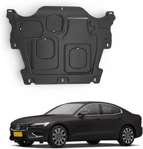 Front Engine Splash Shield Fit for Volvo S60 2010-2017 Volvo XC60 2011-2018, Direct Replacement Engine Splash Guard,Engine Guard for Underbody Protection