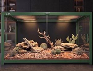 $160 68 Gallon Reptile Tank, Reptile Enclosure Front Sliding Door