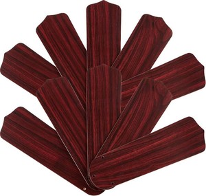 10 Pack Red Walnut 52 Ceiling Fan Blades Replacement
