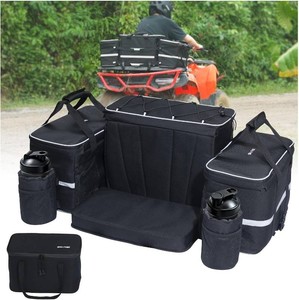 $140 Ehaho 83L Large Waterproof ATV Rear Seat Storage Bags with Cooler Bag