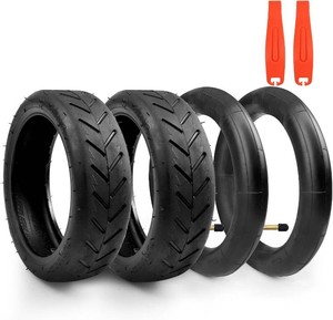 8.5 Inch E Scooter TireInner Tube,8 12 2 Electric Scooter Tire Replacement Wheel,8.5x2.0 Inch Tires for E-ScooterKids Bike,Durable Butyl (2 Set 2xTire2xTube )