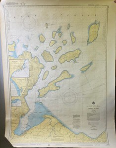 NOAA Lake Superior Apostle Islands Nautical Chart No. 14973