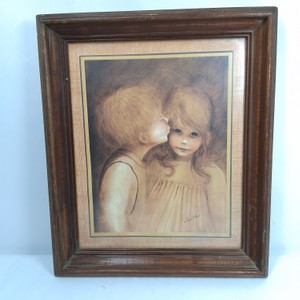 Margaret Kane Two Girls Framed Print