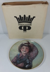 1989 Crown Parlan Jake Limited Edition Collector Plate