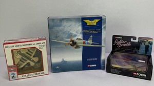 Corgi & Postage Stamp Die-Cast Military Aircraft Models