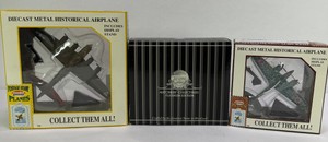 Postage Stamp Planes & Matchbox Collectibles Die-Cast Military Aircraft