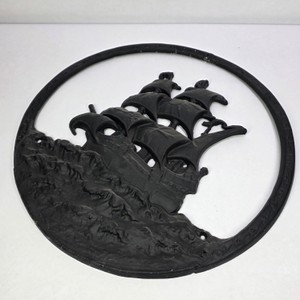 Vintage Cast Iron Decorative Metal Tree of Life Wall Hanging