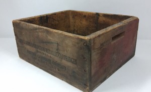 Vintage Western Cartridge Company Wooden Small Arms Ammunition Crate