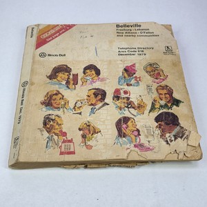 Vintage 1979 Telephone Directory  Phone Book