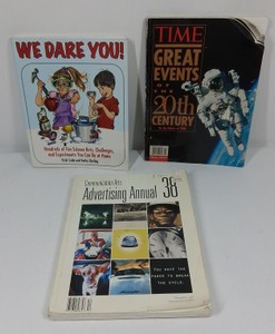 Assorted Books & Annuals  TIME Great Events, Communication Arts Advertising Annual & More