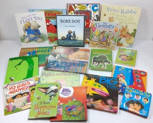 Assorted Childrens Books  Peter Rabbit, Goodnight Moon, The Giving Tree, Skippyjon Jones & More