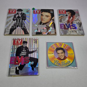 Elvis Presley TV Guide Collector Issues & PopShots Greeting Card