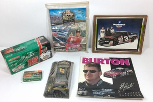 NASCAR Racing Memorabilia  Dale Earnhardt, Bobby Labonte & Jeff Burton