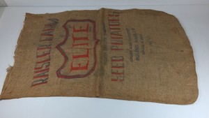 Vintage Ralston Purina Elite Burlap Feed Sack