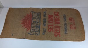 Vintage Ralston Purina Elite Burlap Feed Sack
