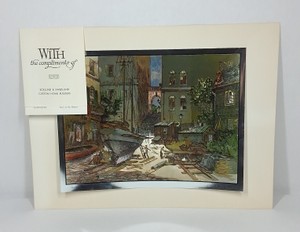 Lionel Barrymore Art Print  Shipyard Scene