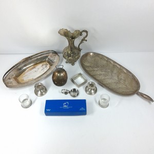 Assorted Silver, Silver-Plated & Decorative Metal Tableware