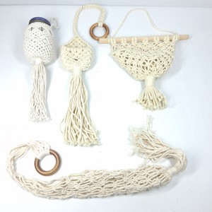 Vintage Macram Wall Hangings & Plant Hangers
