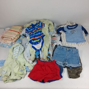 Assorted Baby & Toddler Clothing  Jeans, Shorts, Shirts & One-Piece Outfits