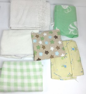 Assorted Baby Blankets & Receiving Blankets