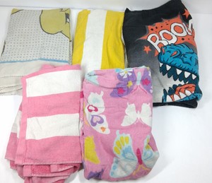 Assorted Kids Character & Patterned Bath Towels