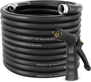 SPECILITE 58 HotCold Garden Water Hose 100 ft, -50 -158 , Black