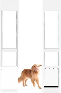 $120 Dreampedal Large Dog Door for Sliding Glass Door