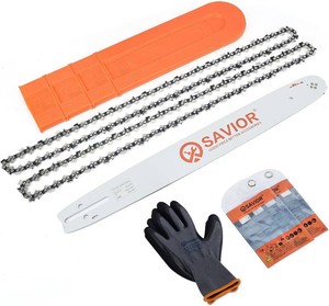 Savior 18 Chainsaw Bar and Chain Combo .325 .050 72DL for Husqvarna 440