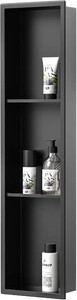 $129 Stainless Steel Shower Niche 8 36 Black No Tiled Needed
