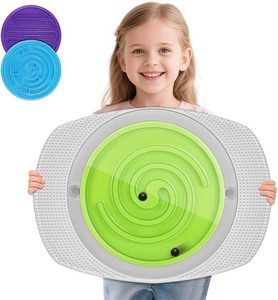 Balance Board Maze for Kids Sensory Training - 20 Wobble Board to Develop Coordination & Reduce Screen Time - 3 Difficulty Levels for More Fun - Maximum Load 130lbs - Meaningful Gift for Children