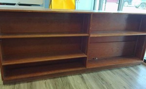 VINTAGE WOODEN SHELF